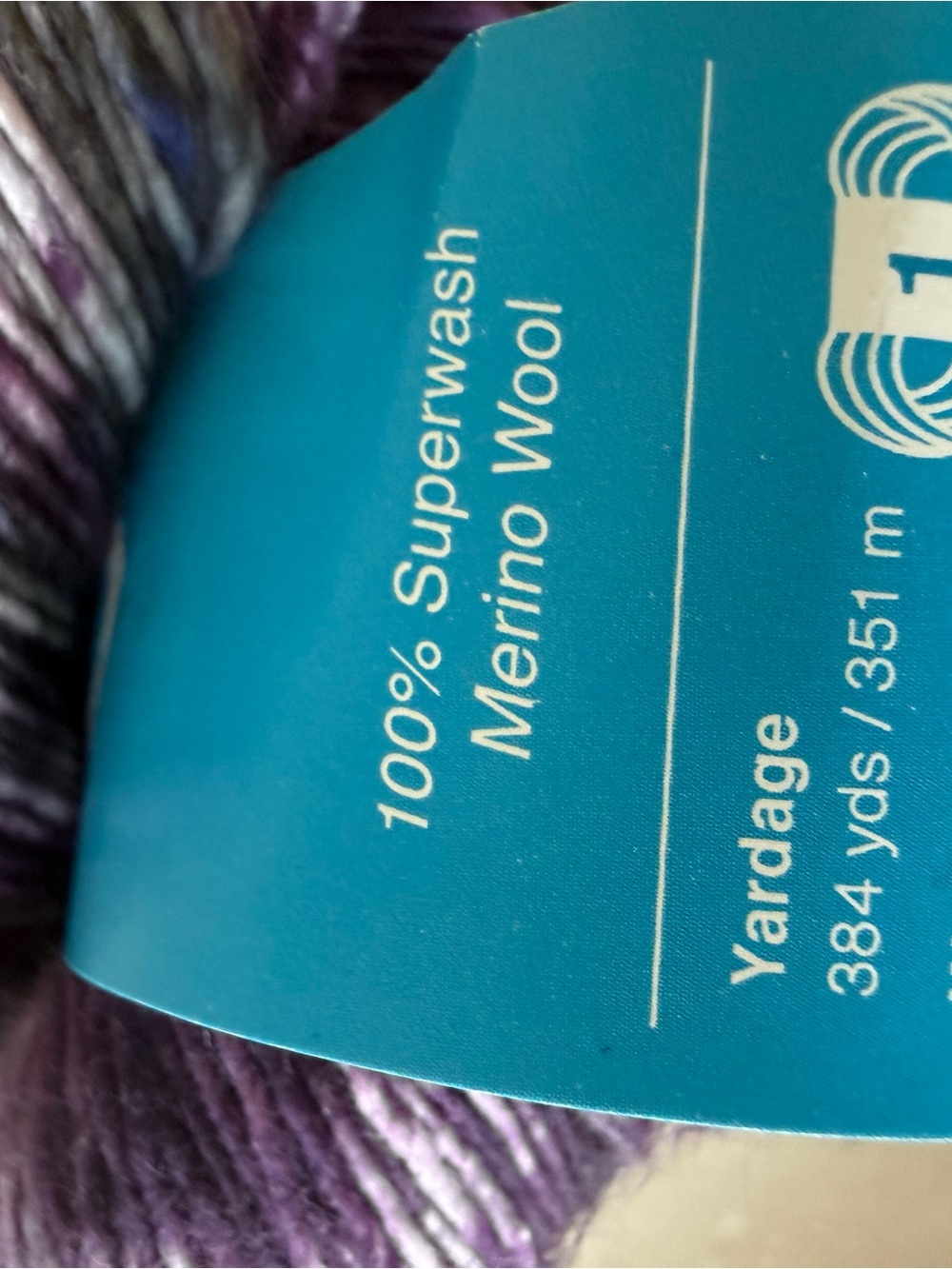 Cloudborn Fibers Hand-Dyed Merino Fingering Yarn - Purple Variegated - Picture 8 of 9